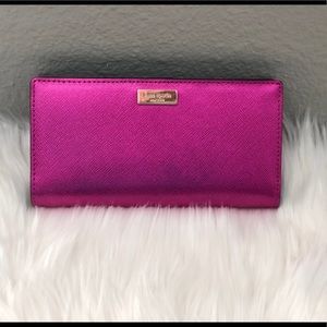 Hot pink Wallet